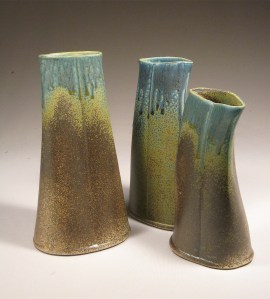 three vases